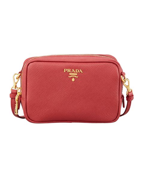 prada saffiano mini crossbody bag red|prada mini saffiano price.